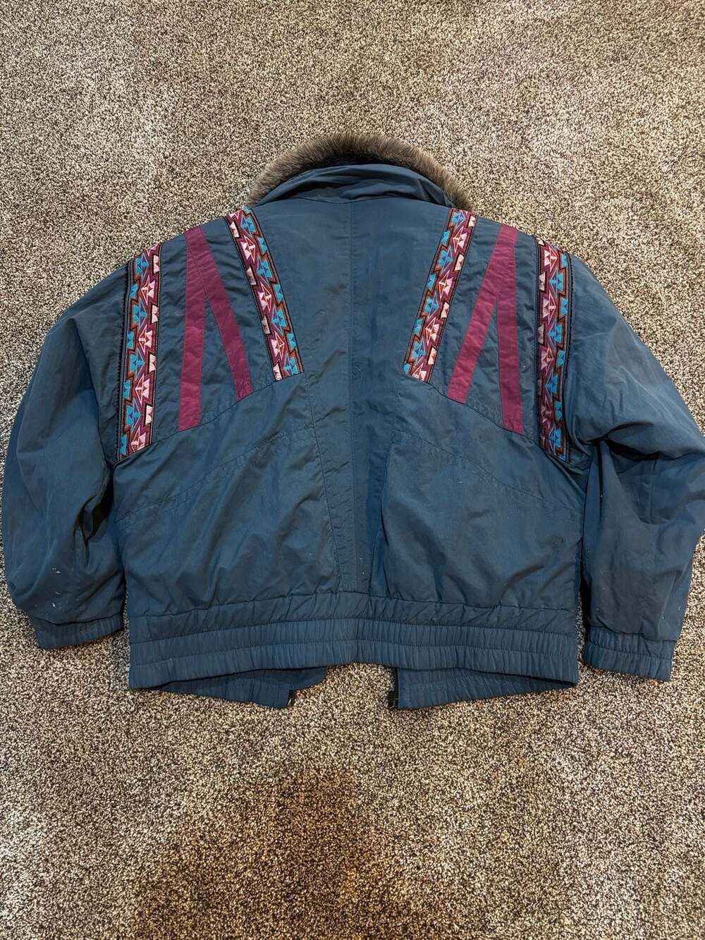 Vintage 90s Head Sports Wear Women's Ski Jacket with Aztec Print - Picture 5 of 7